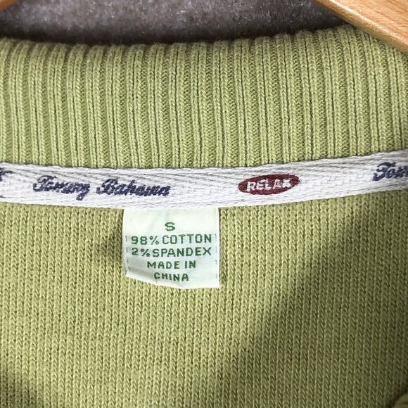 Tommy Bahama Sweater Mens Small Relax Casual Quarter Zip Pullover Embroidered - Picture 7 of 10